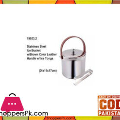 REGENT 19953.2 Brown Leather Ice Pail