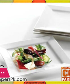 Symphony 4 Square Plate19cm #SY4277