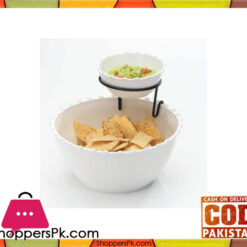 Symphony Pearl Chip & Dip Srv-Set #SY7158