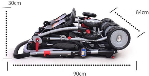 Super Twins Stroller 703R