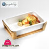 Symphony Bamboo Rectangle Baker 31.5 X 21.5Cm #Sy4411