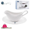 Symphony Gravy Bowl & Tray 325ml #SY4273