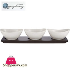 Symphony Midi Snack &Amp; Dip Bowls - 12 Cm ( Set Of 4 ) #Sy4384