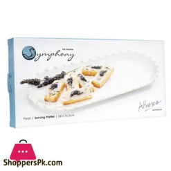 Symphony Pearl Serving Platter 34x16.5cm #SY7153