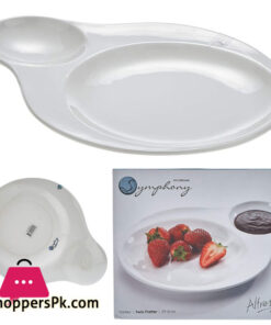 Symphony Vortex Twin Platter 29.5 X 23 X 2.5 Cm #SY4325