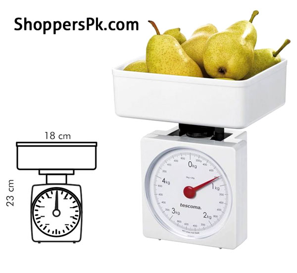 Tescoma Delicia Kitchen Scales 5 Kg Italy Made #634524