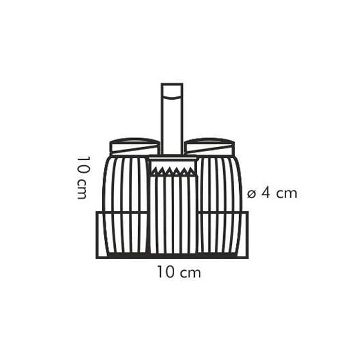 Tescoma Classic Salt - Pepper Set 2 Pcs Set Italy Made #654020