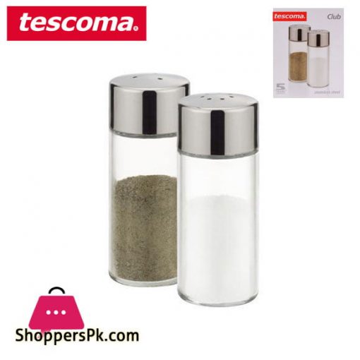 Tescoma Club Salt Shaker and Pepper Pot Italy Made #650314