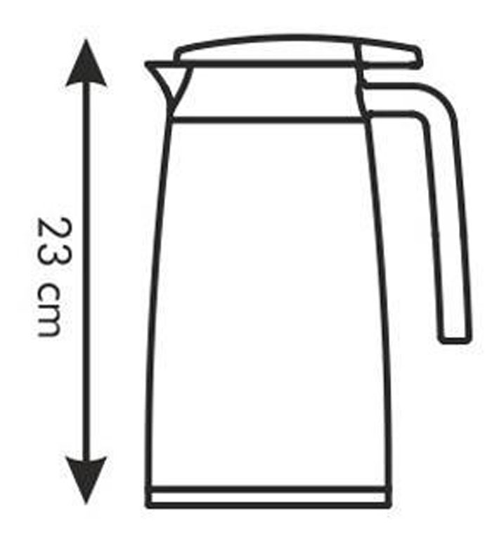 Tescoma Constant Line Thermal Carafe Vaccum Flask 1.2 Liter #318512
