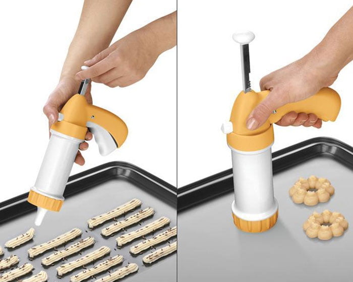 Tescoma Delicia Cookies Biscuit Maker Cake Decorator Italy Made #630534