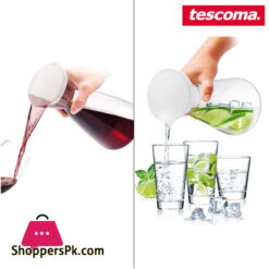 Tescoma Linea Uno Wine Juice Bottle Borosilicate Glass Carafe 1.0 Liter #695498