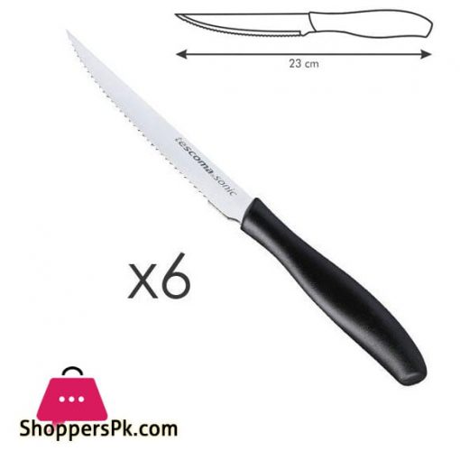 Tescoma Sonic Steak Knife Set 6 pieces - 12 Cm #862024