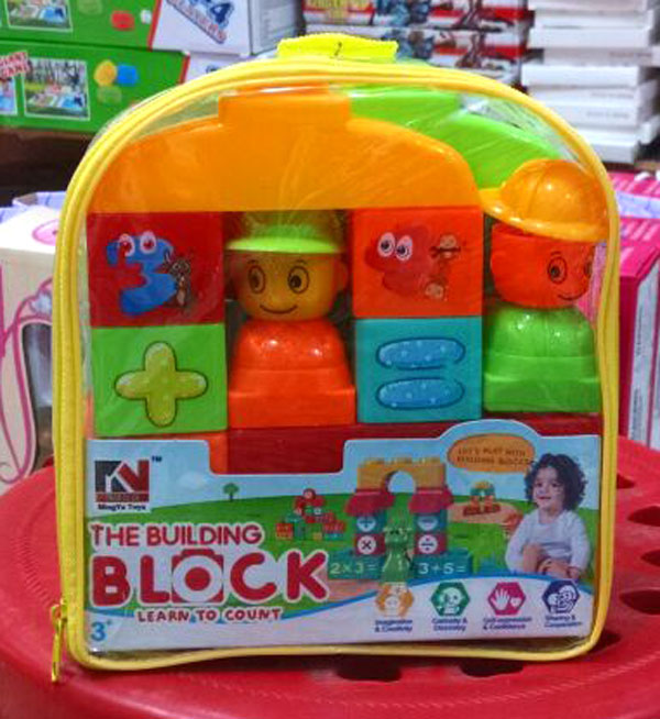 The Building Block Learn To Count 24 Pcs