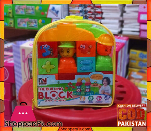 The Building Block Learn To Count 24 Pcs in Pakistan
