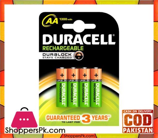 Duracell Rechargeable AA4 1300 maH