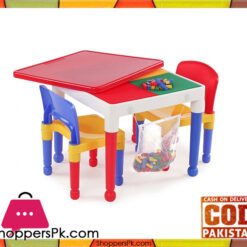 2 in 1 Plastic Construction Activity Table