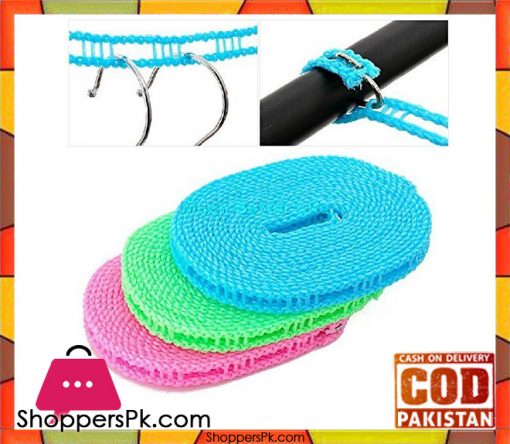 5 Meter Nylon Anti Slip Windproof Clothesline Dry Rope
