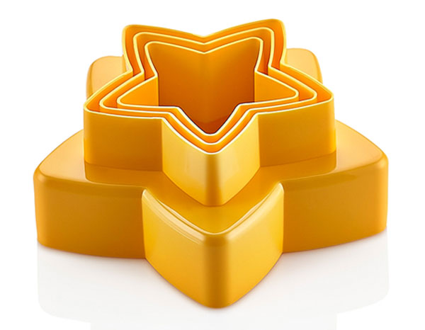 3X Double Sided Star Cookie Cutter