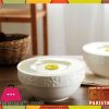 6 inch Porcelain Bowls with Silicon Cover