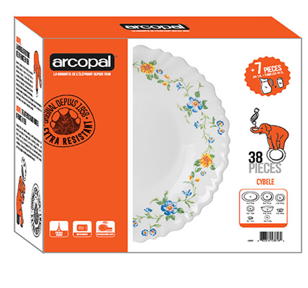 Arcopal Cybele 45 Pieces Dinner Set