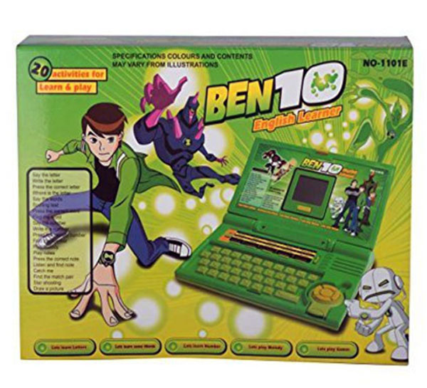 Ben 10 English Learner Laptop For Kids And 20 Activities Ages 8+ 1101E