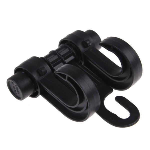 Car Back Seat Headrest Hooks Bag Cloth Organizer