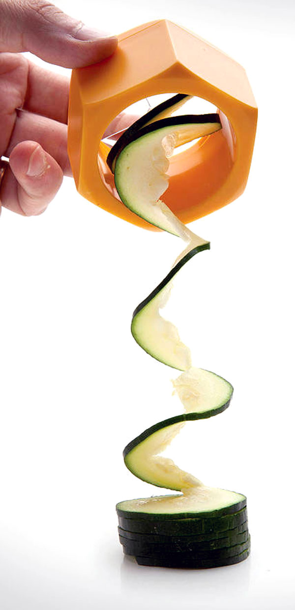 Cucumber Spiral Slicer