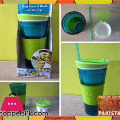 Drink Snackeez Travel Cup in One Container