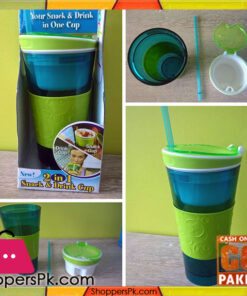 Drink Snackeez Travel Cup in One Container