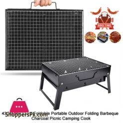 Folding Portable Charcoal BBQ Grill 1-6 Persons
