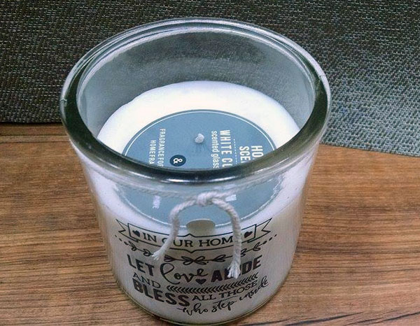 Fragrance Glass Candle Long Burn Time