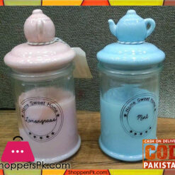 Fragrance Glass Storage Jar Candle 1Pcs  Long Burn Time