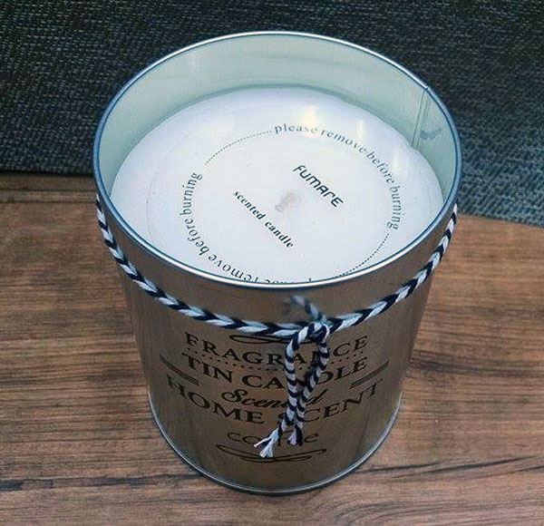 Fragrance Tin Candle (Coffee) Long Burn Time