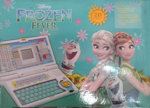Frozen English Learner Laptop 20 Activities For Kids Battery Operator Ages 8+