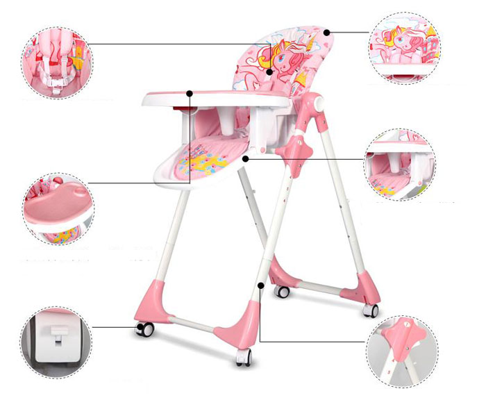 High Quality Baby Multi Function High Chair 202B