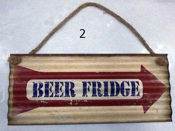 Home Decore Tin Sign Plate