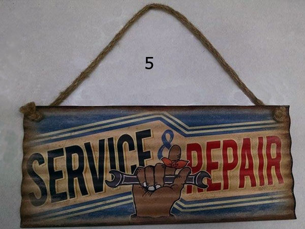 Home Decore Tin Sign Plate