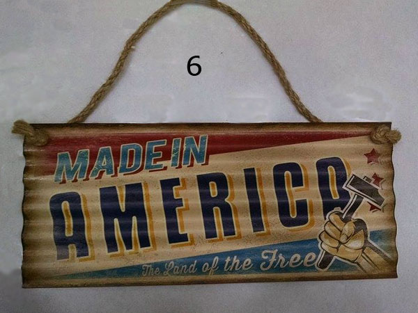 Home Decore Tin Sign Plate