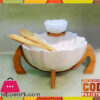 Imperial 2 Pcs Porcelain Chip & Dip Serving Set