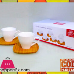 Imperial 6 Cup 6 Bomboo Saucer