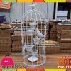 Iron Bird Cage Candle Stand (Large)