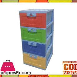 Plastic 4 Layer Drawer