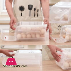 Plastic Egg Storage Box Eggs Holder