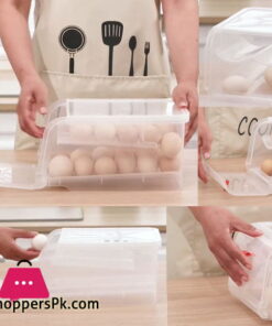 Plastic Egg Storage Box Eggs Holder