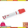 Red Silicon Egg Brush