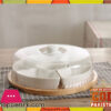 Solecasa 6 Pcs Porcelain Serving Dish With Glassware Cover