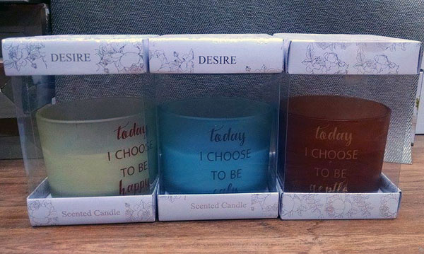 Scented Candle Long Burn Time With Fragrance