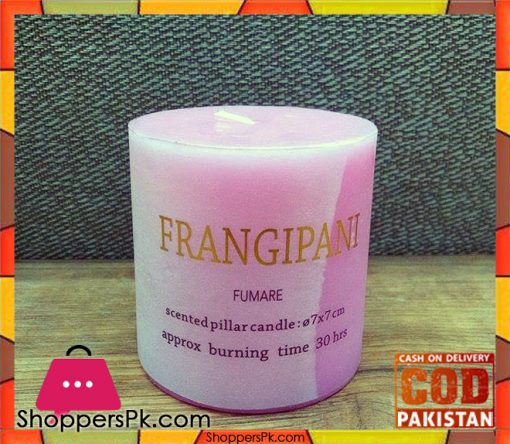 Scented Pillar Candle (Small)