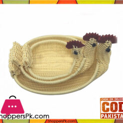 Set Of 3 Fruit Decorative Chicken Design Tray