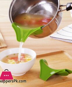 Silicone Pouring Spout Funnel for Pots Pans and Bowls